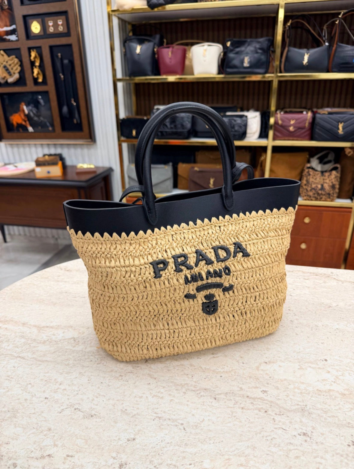 Small Crochet Tote Bag