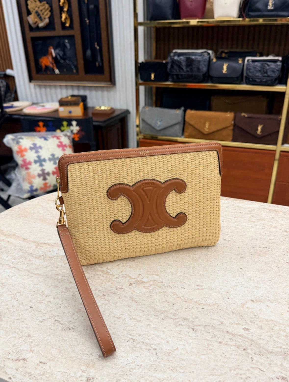 Cuir Triomphe Clutch