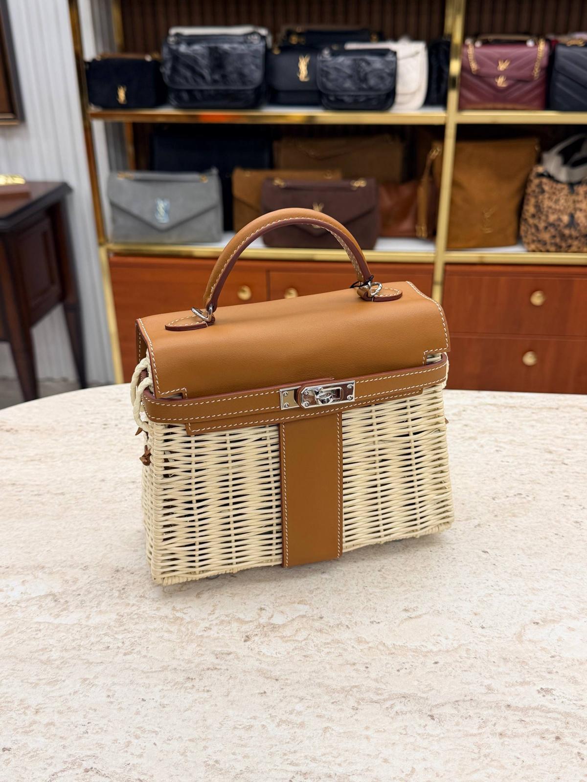 Kelly Mini Picnic Osier Swift Naturel