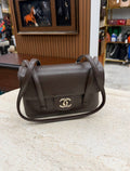 Leather Strap Clutch