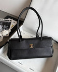 Noir Top Handle Bag