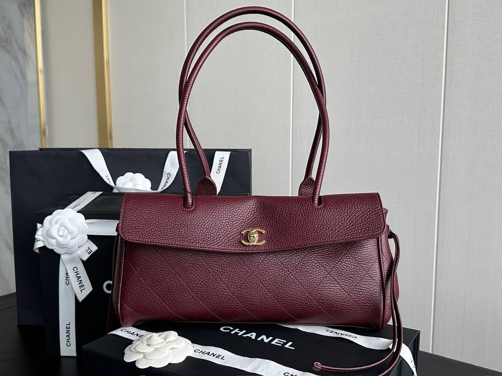 Noir Top Handle Bag