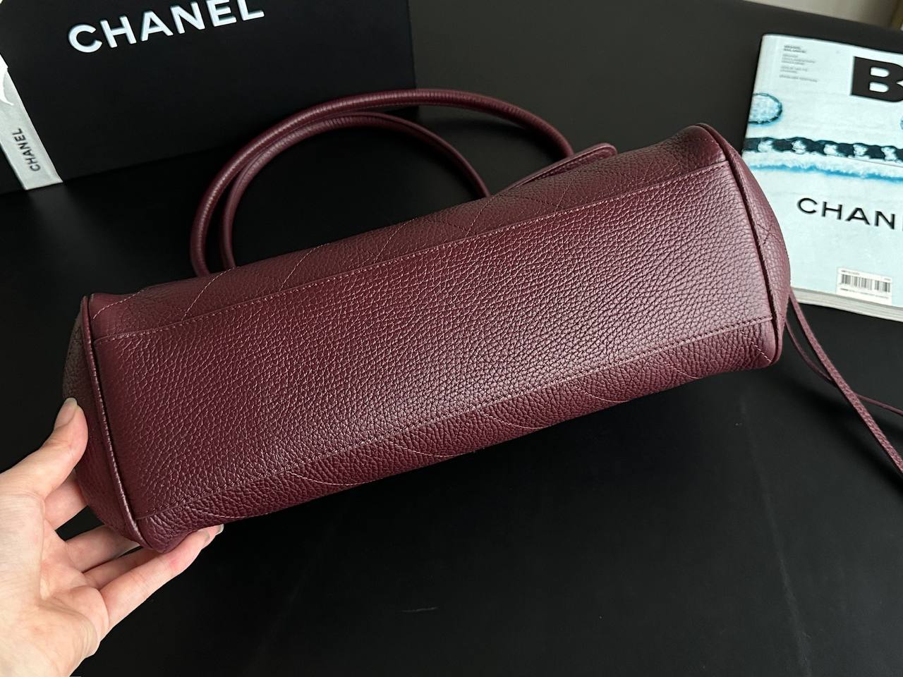 Noir Top Handle Bag