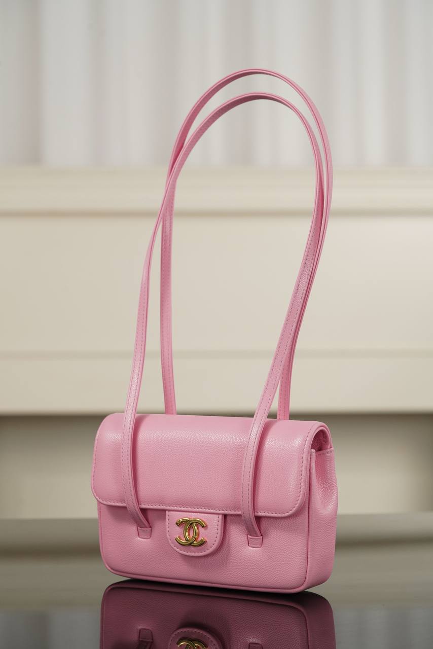 Leather Strap Clutch  11,5x17x5 cm